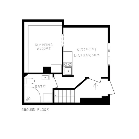 아파트 Dinbnb Homes L Bispengsgaten 500 M To Bryggen 베르겐
